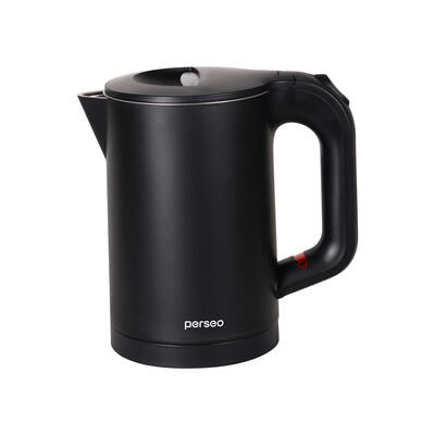 Hervidor Hotelero de Doble Pared Negro Verona 0,6L